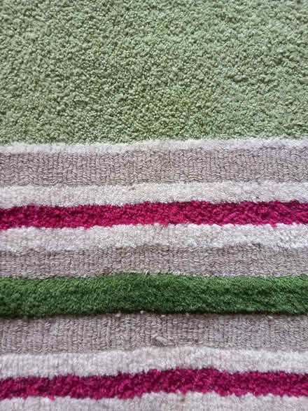 Photo of free stripey woolen rug (RG6 near Palmer Park) #2