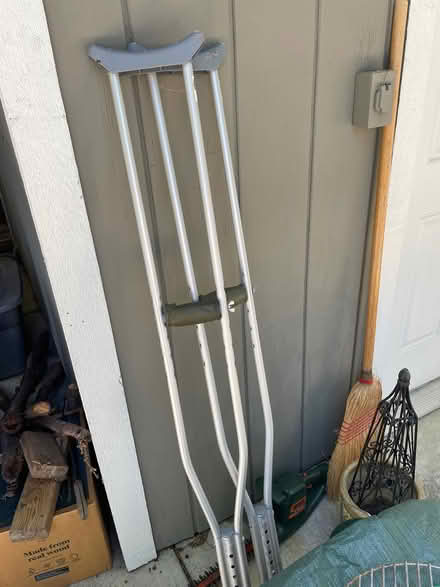 Photo of free Adult crutches (Pleasanton, Ca) #1