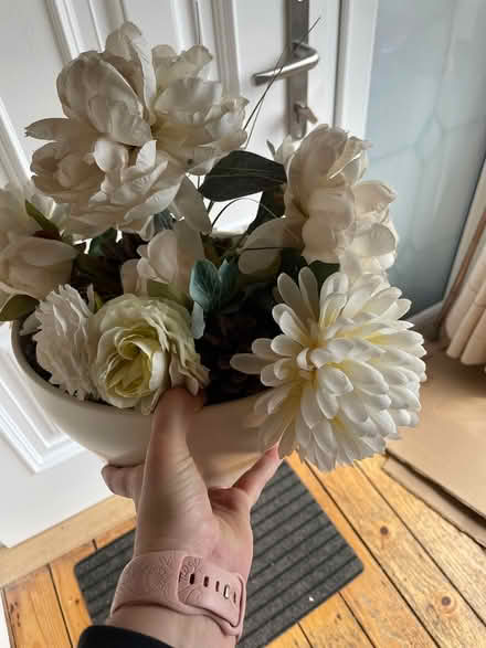 Photo of free Faux flowers in a pot (Deansgrange) #1