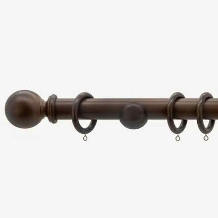 Photo of wooden curtain pole (Stoke ST4) #1