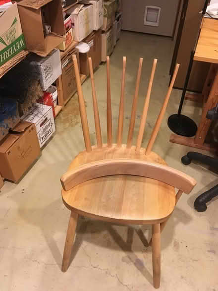 Photo of free Semi-disassembled wooden chair (Wallingford) #1