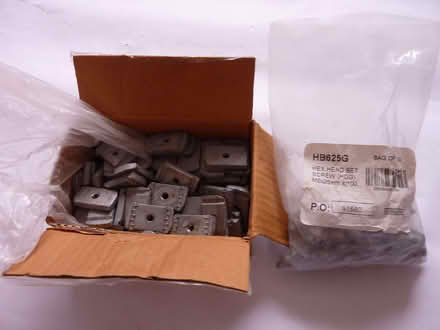 Photo of free M6 Plain Channel Nut & Hex Head Set Screw M6 x 25 (HDG) (Hartwood Green PR6) #1