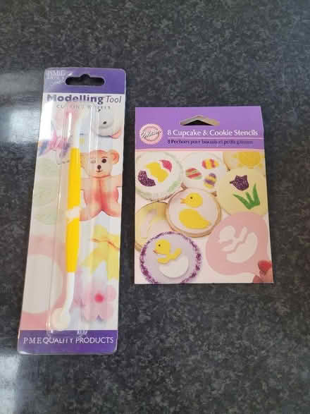 Photo of free Plastic cookie stencils / cutting wheel (Shenley Fields B29) #1