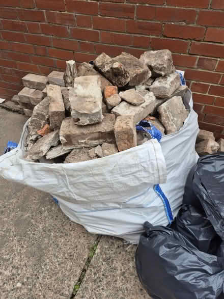 Photo of free 3 bulk bags of hardcore (Breadsall, Derby) #2