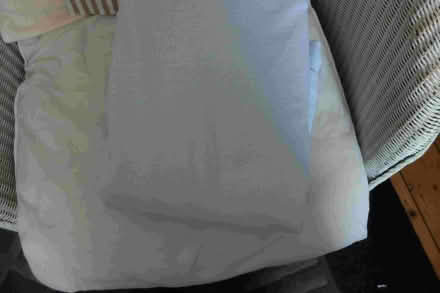Photo of free Double Blue Flannelette Sheet (Harrogate HG1) #1