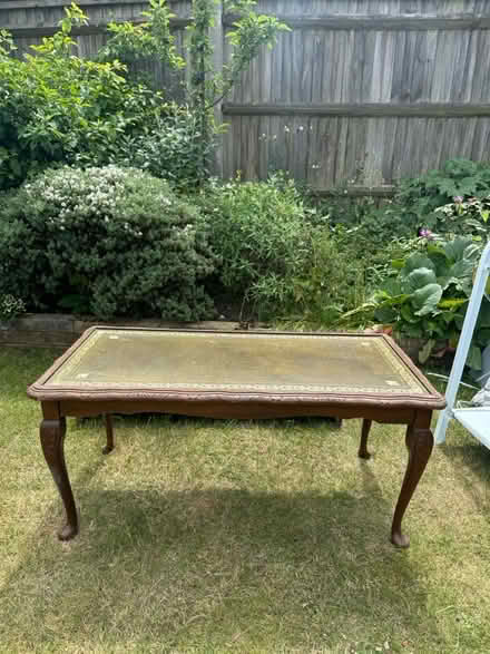 Photo of free Vintage wooden coffee table (GU1) #1