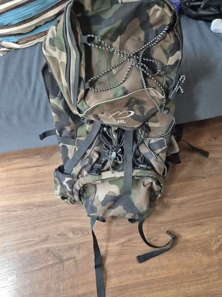 Photo of free 65L Camo Rucksack (Bengeo SG14) #1