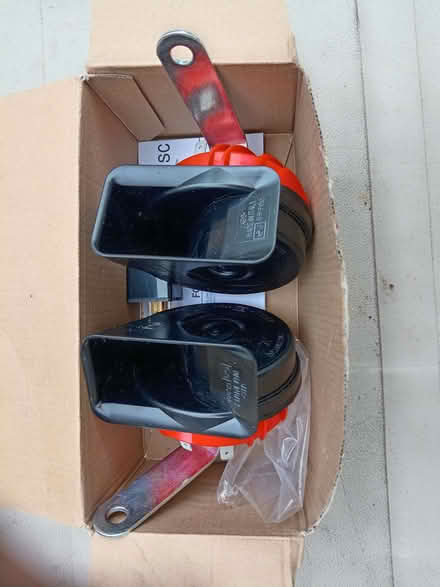 Photo of free Fiamm 12volt car horns. (Twerton) #1