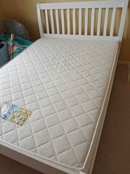 Photo of free Double bed frame & mattress (Loughton IG10) #3