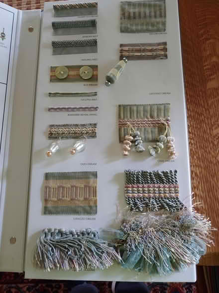 Photo of free Drapery trim books with samples (Brunswick Hills Township) #2