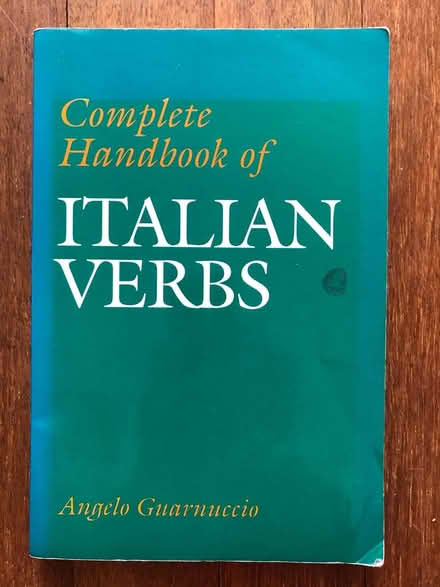 Photo of free Book Italian verbs #2 (Liphook) #1