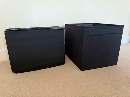 Photo of free 2 soft black boxes (Weston) #1