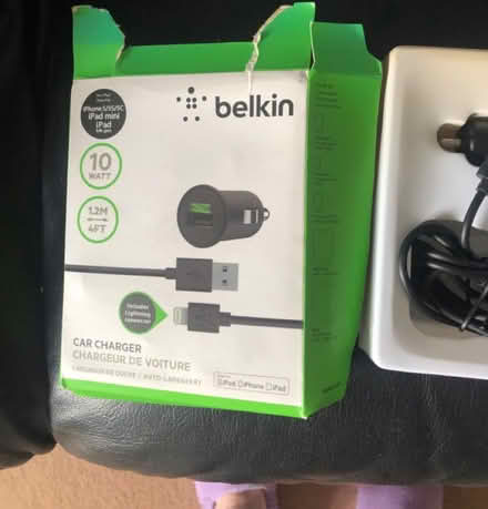 Photo of free Belkin car charger (Westbury Wilts BA13) #1