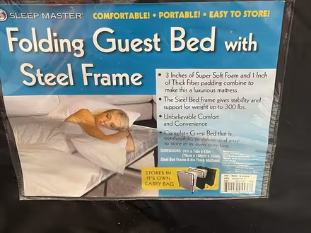 Photo of free Portable Bed Frame with Mattress (Just outside of Park Slope) #4