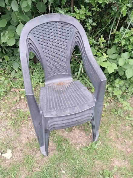 Photo of free Plastic chairs (Lower Green TN2) #1