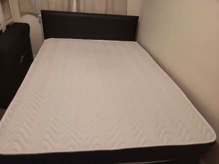 Photo of free Double divan bed and headboard (Fort Pitt ME1) #1