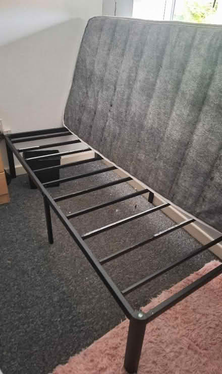 Photo of free Single bed and mattress (Moss LL11) #3