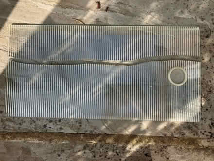 Photo of free Reeded glass 1950s (broken) (Belmont TN35) #1