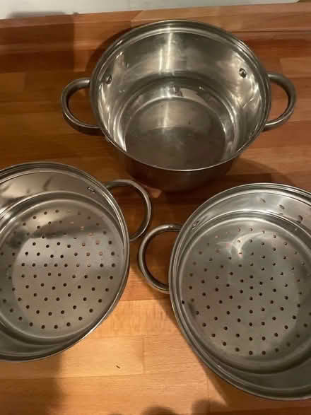 Photo of free 2 tier steamer without lid (Broughton PR3) #2