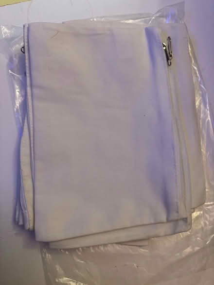 Photo of free Plain white pencil cases make up bags for crafting (Sandford Hill ST3) #1
