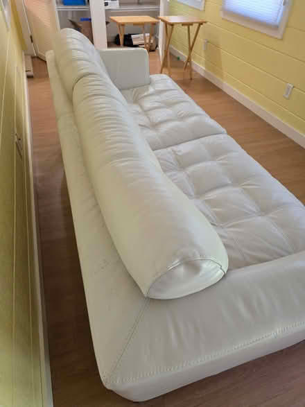 Photo of free Leather couch (The Cove) #3