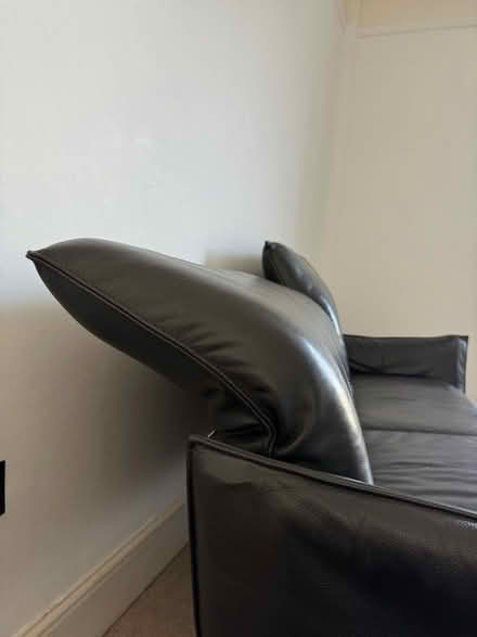 Photo of free Leather sofa 3-seater (Windsor SL4) #2
