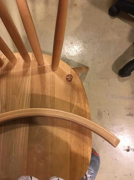 Photo of free Semi-disassembled wooden chair (Wallingford) #2