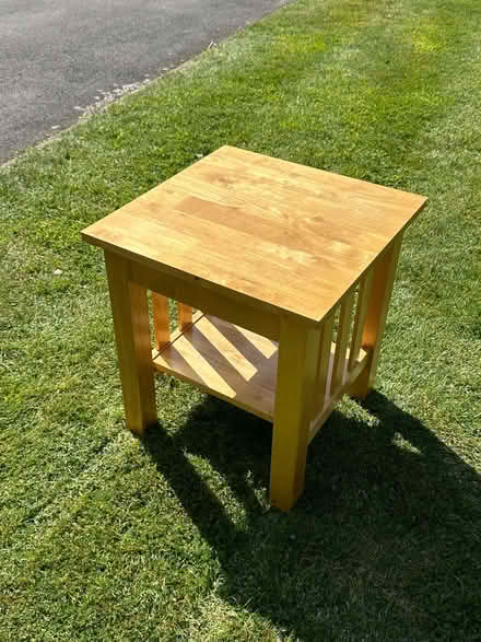 Photo of free square lamp / coffee table (Whaddon GL52) #1