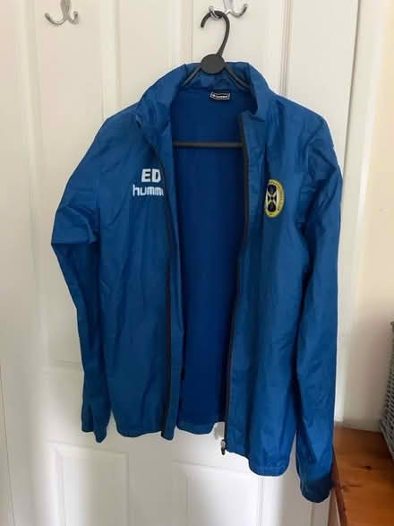 Photo of free St Albans City football rain jacket size Adult Small (Harpenden AL5) #1