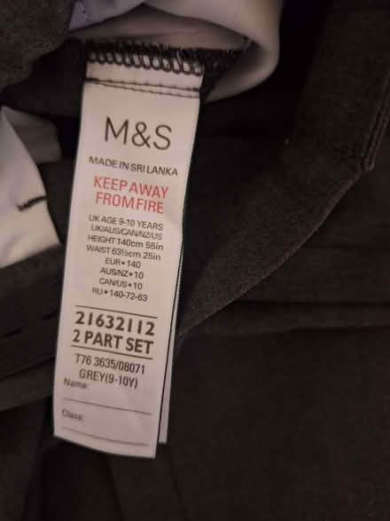 Photo of free 2 pairs of grey boys M&S school trousers age 9-10 years (Newport Pagnell MK16) #2