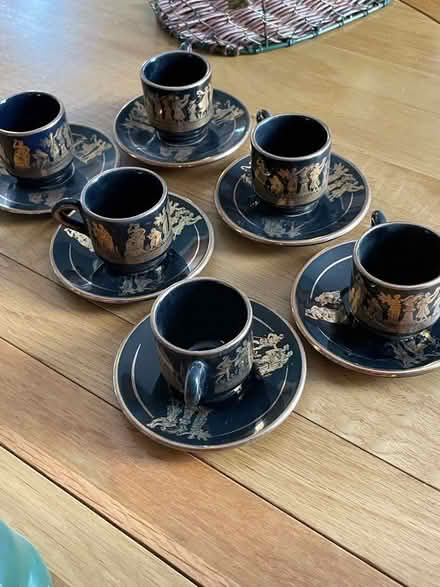 Photo of free Set of six Greek Coffee Cups (Linden GL1) #1