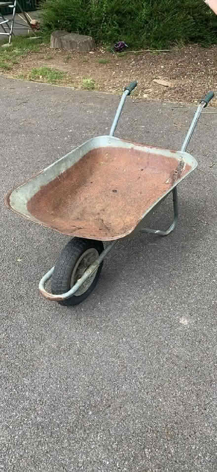 Photo of free Wheelbarrow with puncture (Petersfield GU32) #1