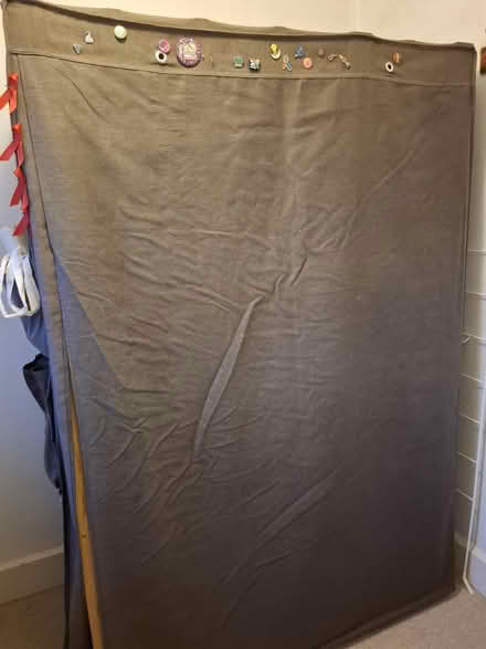 Photo of free a pine and canvas wardrobe (CB5 8PA) #2