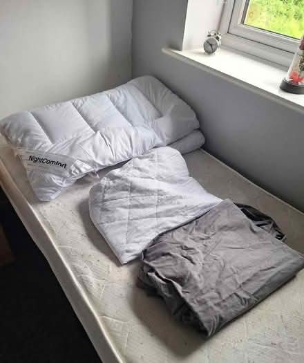 Photo of free Single bed and mattress (Moss LL11) #1
