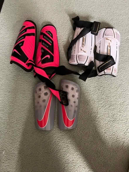 Photo of free 3 pairs of football shin pads (Harpenden AL5) #1