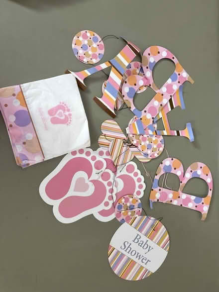 Photo of free Baby girl shower decorations (95070) #1