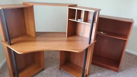 Photo of free Bookshelves, computer workstation (Westfield Ranch) #1
