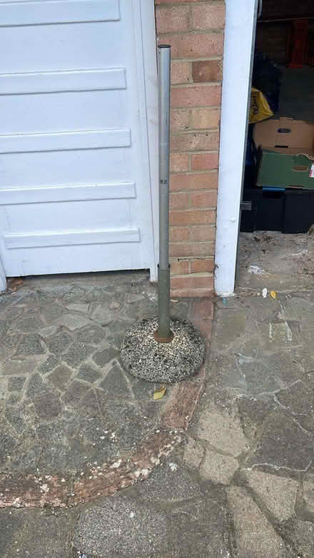 Photo of free Heavy parasol base (Potters Bar EN6) #1