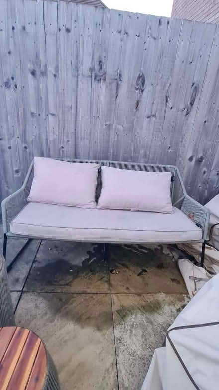 Photo of free Outdoor Furniture to give away-2 seater,2 singles,2 stools (Harrogate HG1) #1