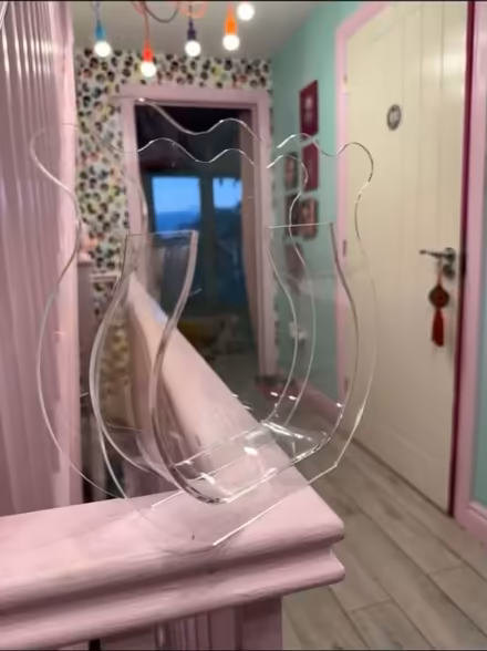 Photo of free 2 x Perspex vases (Dawlish Devon) #1