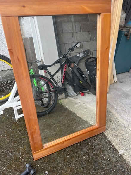Photo of free Pine mirror (Annahilt BT26) #1
