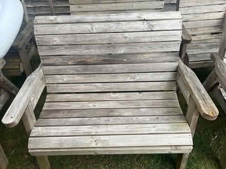 Photo of free 8 seater square garden table (GU6 8QW) #4
