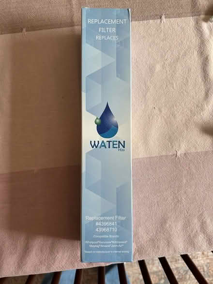 Photo of free Fridge water filter (North Buffalo) #1