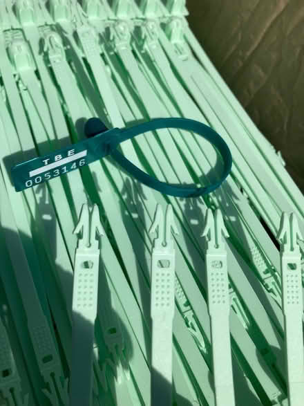 Photo of free Security numbered tags (Greenfield OL3) #2