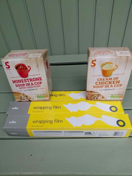 Photo of free Cling film and soup (Stroud GL5) #1