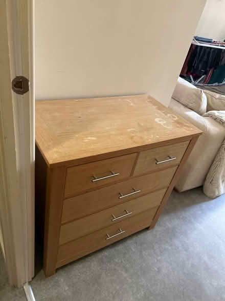 Photo of free Five Drawer dresser (Kennington) #2
