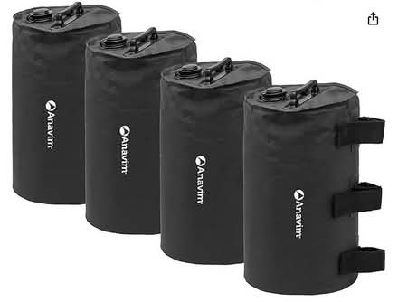 Photo of free Canopy Water Weights Bags (Watertown-Belmont Line) #1