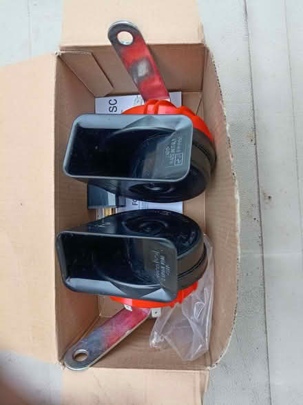 Photo of free Fiamm 12volt car horns. (Twerton) #1