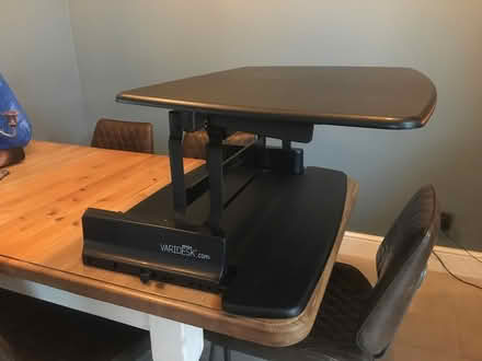 Photo of free Vari-desk raise lower desk (Greenfield OL3) #4