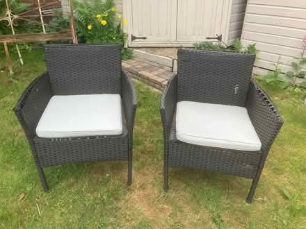 Photo of free 2 x garden chairs (St Albans AL3) #1